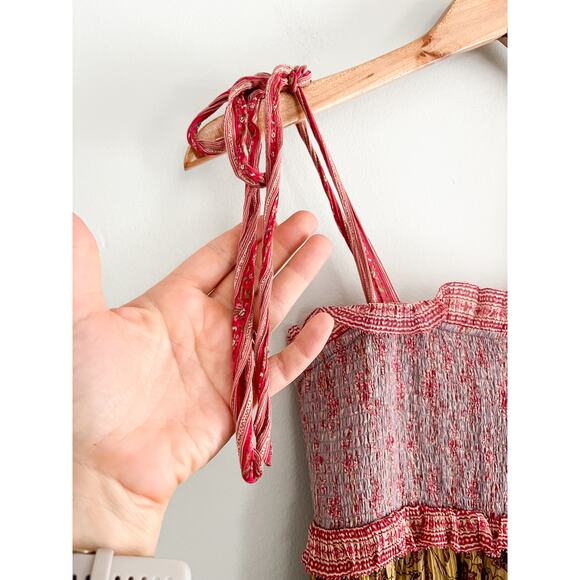 ZIMMERMANN | NWT | Juniper Floral Print Silk-Blend Tiered Maxi Dress | Sz 0 - Picture 8 of 14